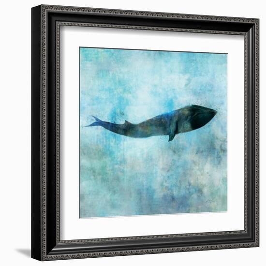 Ocean Whale 1-Ken Roko-Framed Art Print