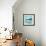 Ocean Whale 1-Ken Roko-Framed Art Print displayed on a wall