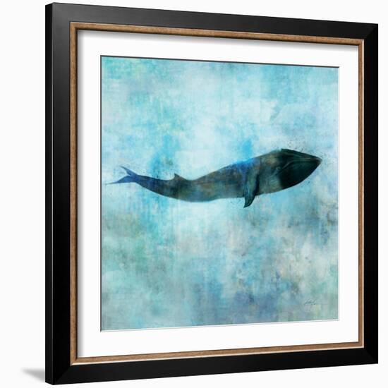 Ocean Whale 1-Ken Roko-Framed Art Print