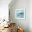 Ocean Whale 2-Ken Roko-Framed Art Print displayed on a wall