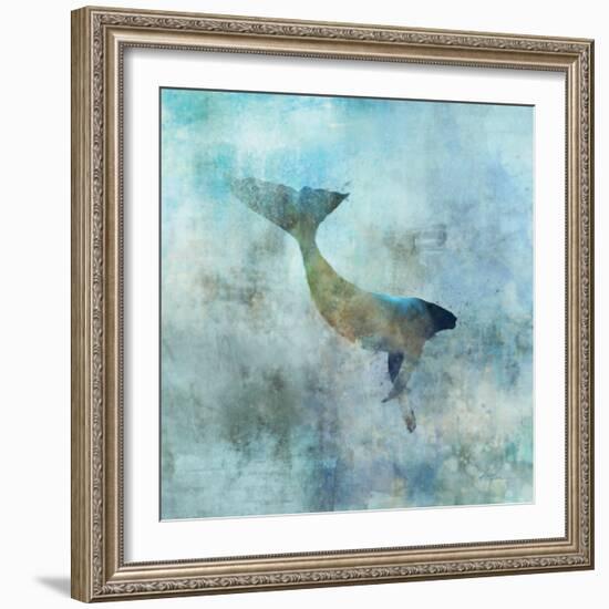 Ocean Whale 3-Ken Roko-Framed Art Print