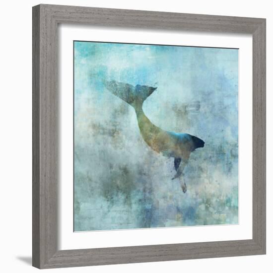 Ocean Whale 3-Ken Roko-Framed Art Print