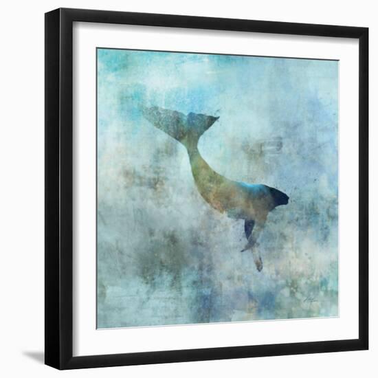 Ocean Whale 3-Ken Roko-Framed Art Print