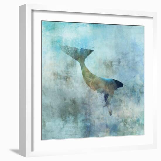 Ocean Whale 3-Ken Roko-Framed Art Print