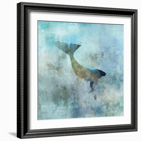 Ocean Whale 3-Ken Roko-Framed Art Print