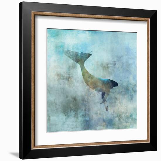 Ocean Whale 3-Ken Roko-Framed Art Print