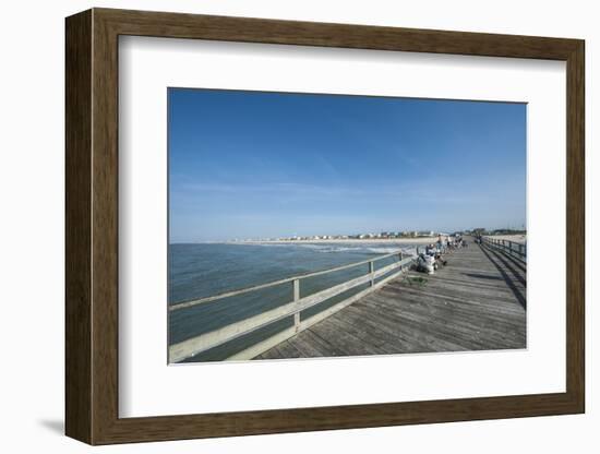 Oceanana Fishing Pier, Atlantic Beach, Outer Banks-Michael DeFreitas-Framed Photographic Print