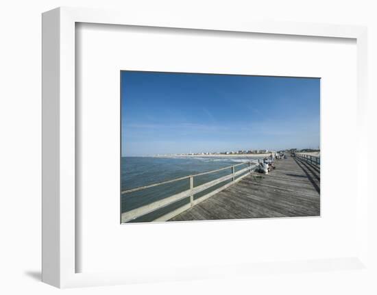 Oceanana Fishing Pier, Atlantic Beach, Outer Banks-Michael DeFreitas-Framed Photographic Print