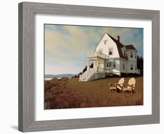 Oceanfront View-Zhen-Huan Lu-Framed Giclee Print