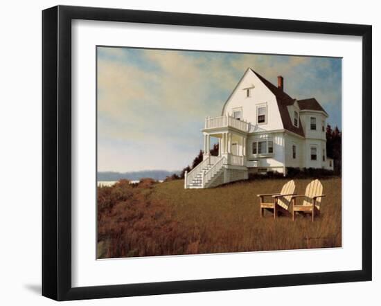 Oceanfront View-Zhen-Huan Lu-Framed Giclee Print