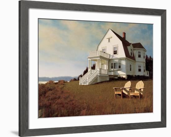 Oceanfront View-Zhen-Huan Lu-Framed Giclee Print