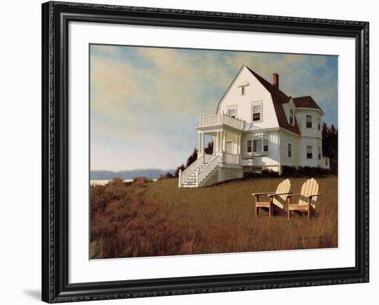 Oceanfront View-Zhen-Huan Lu-Framed Giclee Print