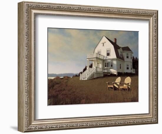 Oceanfront View-Zhen-Huan Lu-Framed Art Print