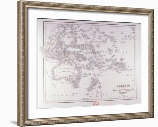 Oceania (Australia, Polynesia, and Malaysia)-Fototeca Gilardi-Framed Photographic Print