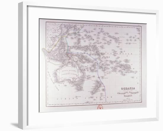 Oceania (Australia, Polynesia, and Malaysia)-Fototeca Gilardi-Framed Photographic Print