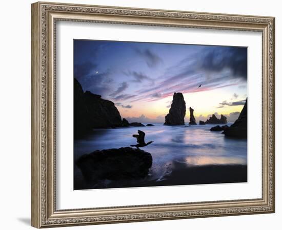 Oceanic Aurora-David Keochkerian-Framed Giclee Print