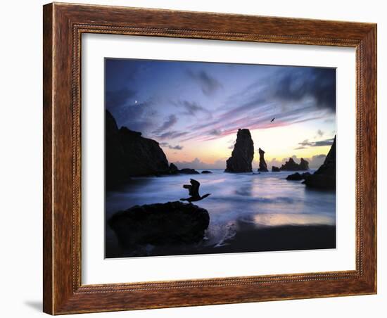 Oceanic Aurora-David Keochkerian-Framed Giclee Print