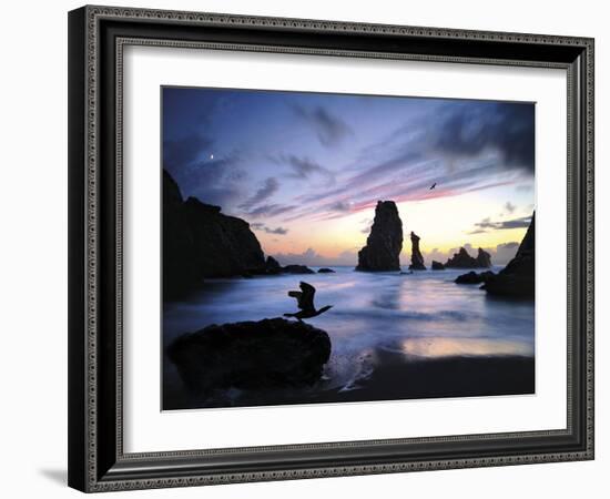 Oceanic Aurora-David Keochkerian-Framed Giclee Print