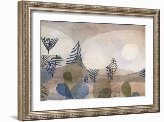 Oceanic Landscape-Paul Klee-Framed Giclee Print