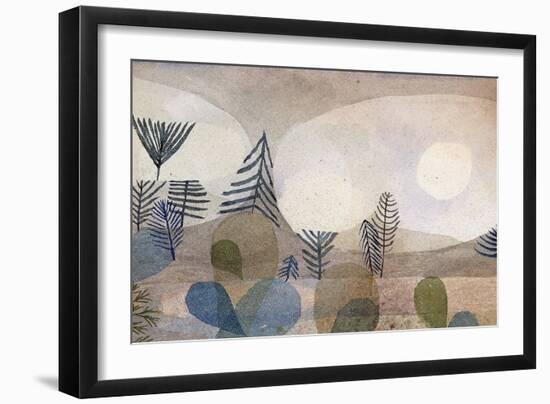 Oceanic Landscape-Paul Klee-Framed Giclee Print