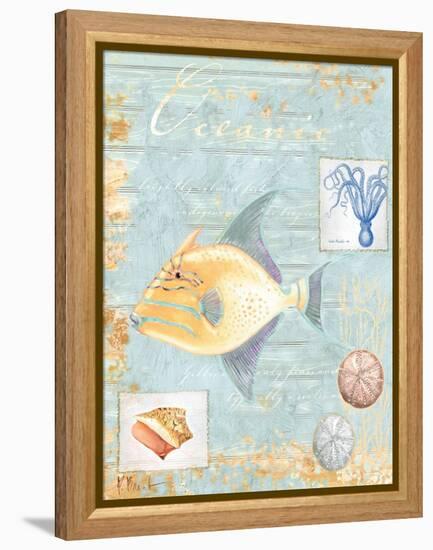 Oceanic-Paul Brent-Framed Stretched Canvas