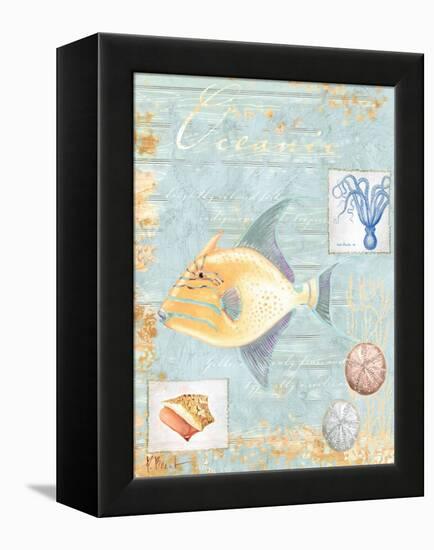 Oceanic-Paul Brent-Framed Stretched Canvas
