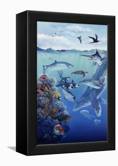 Oceanic-Tim Knepp-Framed Premier Image Canvas