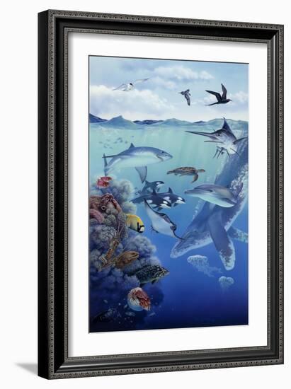 Oceanic-Tim Knepp-Framed Premium Giclee Print