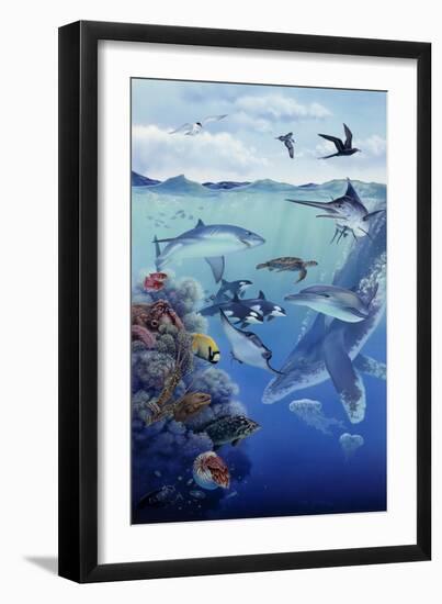 Oceanic-Tim Knepp-Framed Giclee Print