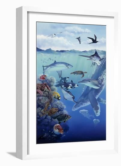 Oceanic-Tim Knepp-Framed Giclee Print