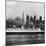 Oceanliner 'Queen Elizabeth' on the Hudson River-Andreas Feininger-Mounted Photographic Print