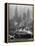 Oceanliner Queen Elizabeth Sailing in to Port-Andreas Feininger-Framed Premier Image Canvas