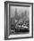 Oceanliner Queen Elizabeth Sailing in to Port-Andreas Feininger-Framed Photographic Print