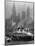 Oceanliner Queen Elizabeth Sailing in to Port-Andreas Feininger-Mounted Photographic Print