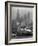 Oceanliner Queen Elizabeth Sailing in to Port-Andreas Feininger-Framed Photographic Print