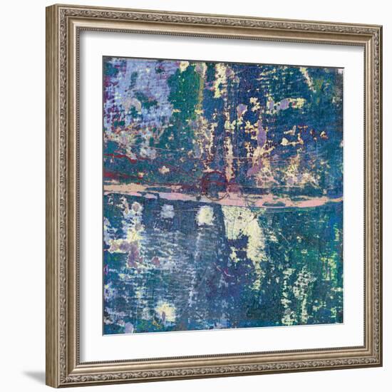 Oceanna II-Ricki Mountain-Framed Art Print