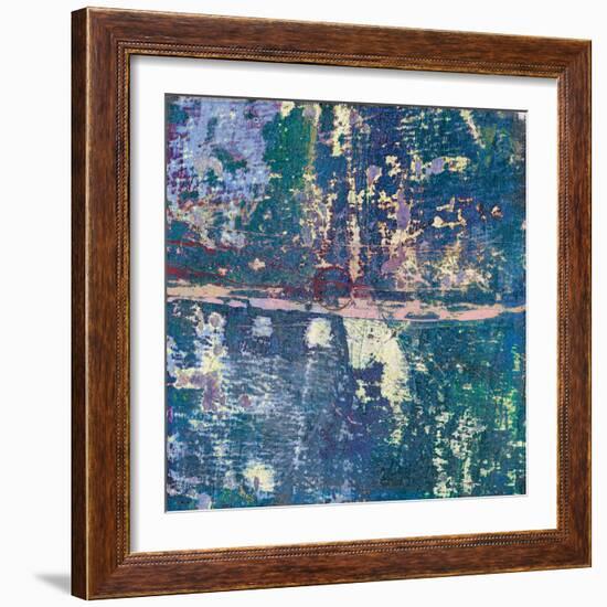 Oceanna II-Ricki Mountain-Framed Art Print