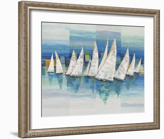 Oceano-Luigi Florio-Framed Art Print