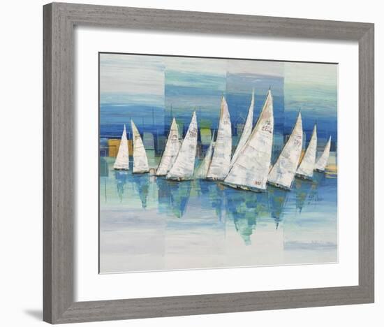 Oceano-Luigi Florio-Framed Art Print