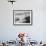 Oceanographer Willard Bascom Standing on a Rock while Observing the Crashing Surf-Bill Ray-Framed Photographic Print displayed on a wall