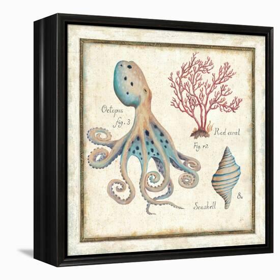 Oceanography I-Daphne Brissonnet-Framed Stretched Canvas