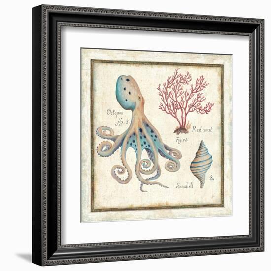 Oceanography I-Daphne Brissonnet-Framed Art Print