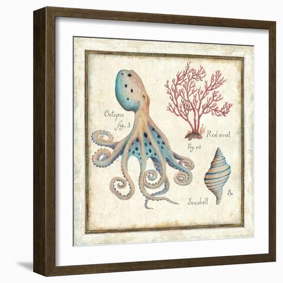 Oceanography I-Daphne Brissonnet-Framed Art Print