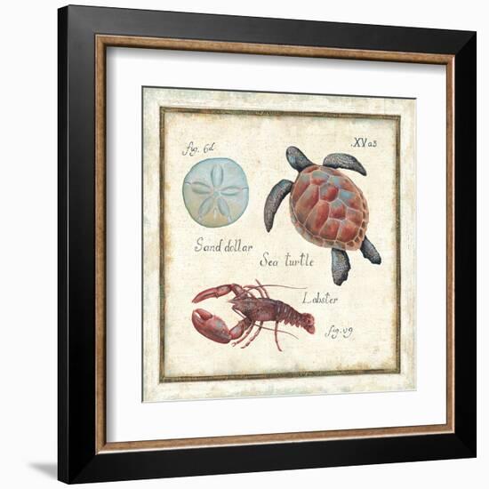 Oceanography II-Daphne Brissonnet-Framed Art Print