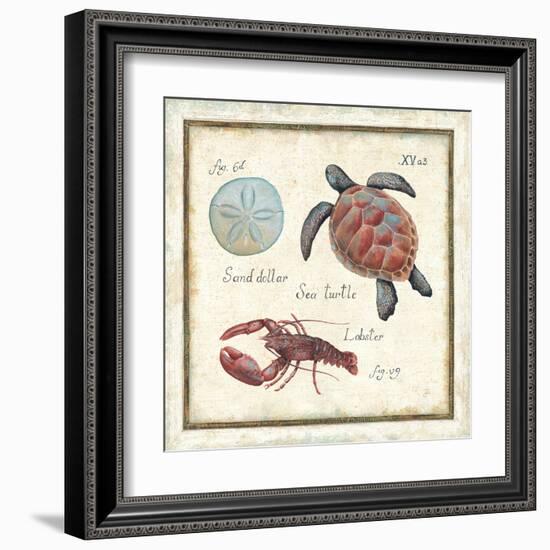 Oceanography II-Daphne Brissonnet-Framed Art Print