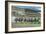 Oceanport, New Jersey - Monmouth Park Race Track Scene-Lantern Press-Framed Art Print