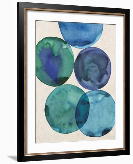 Oceans I-Belle Poesia-Framed Giclee Print