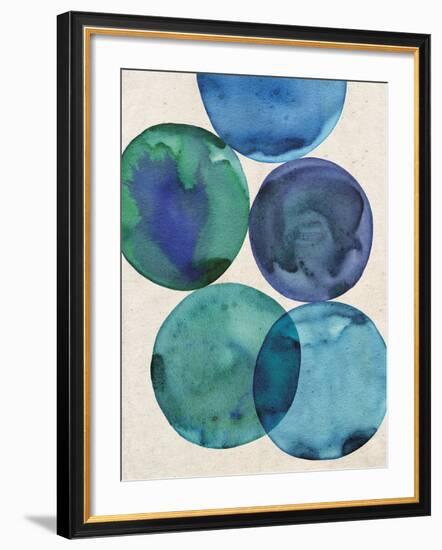 Oceans I-Belle Poesia-Framed Giclee Print