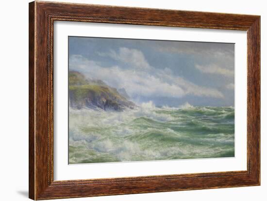 Oceans, Mists and Spray, c.1900-Walter Shaw-Framed Premium Giclee Print