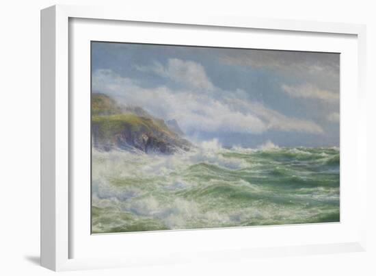 Oceans, Mists and Spray, c.1900-Walter Shaw-Framed Premium Giclee Print
